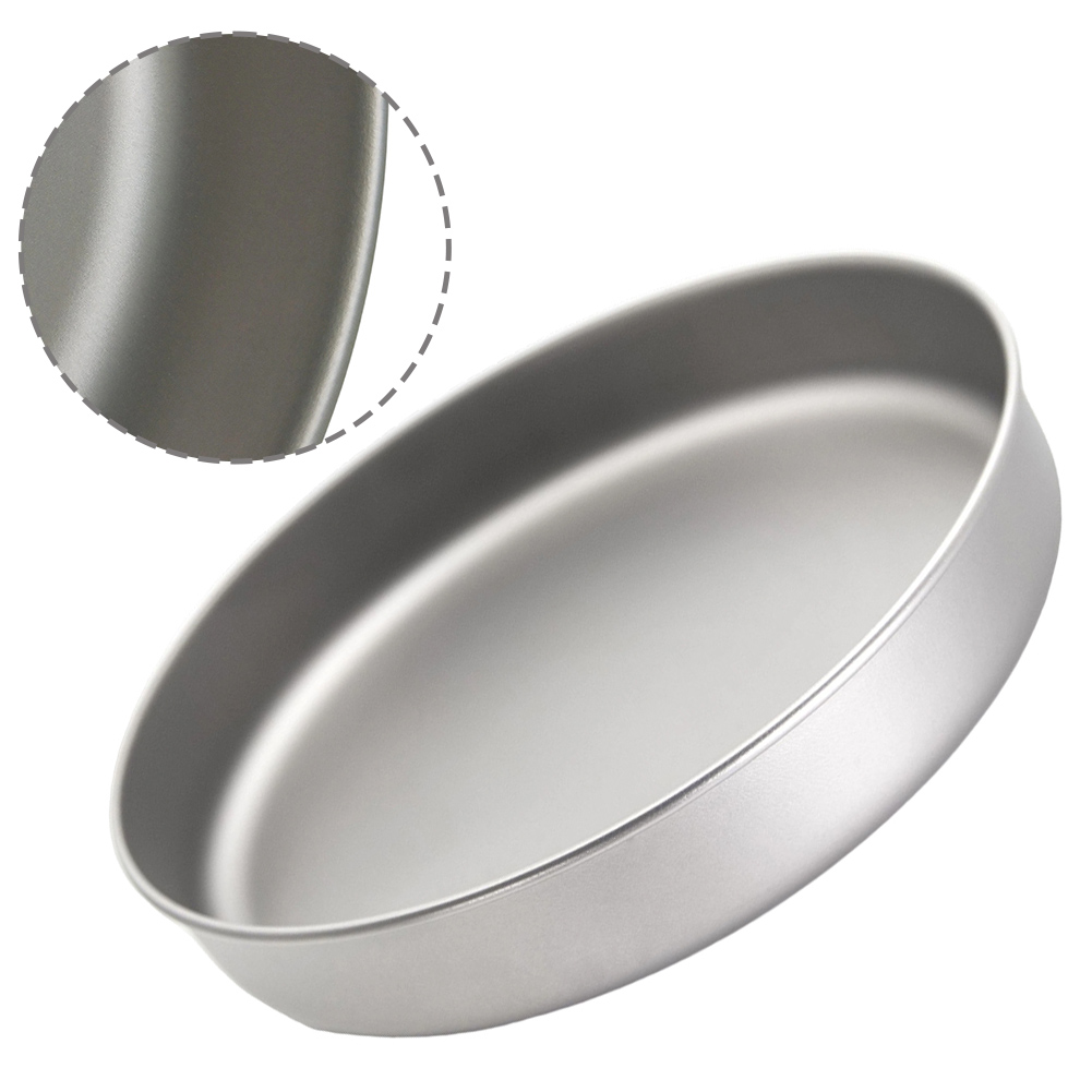 Camping Cooking Pan - Ultralight Pure Ti Frypan Pot Outdoor