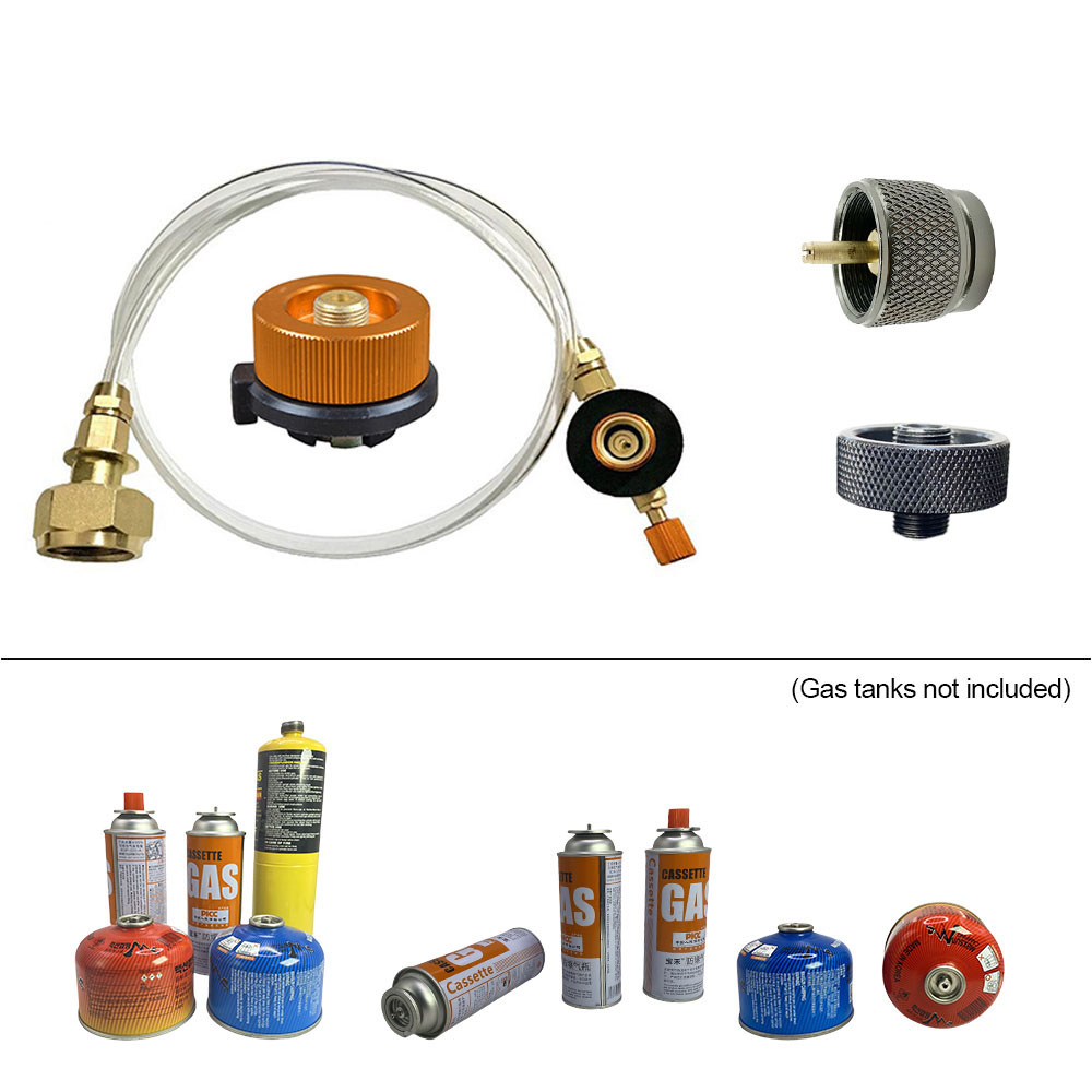 Camping Cooking Butane - Outdoor Gas Stove Gas Refill Adapter