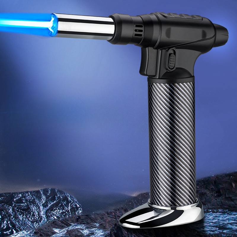 Camping Cooking Gas - 360° Ignition Butane Gas Lighter Integrated