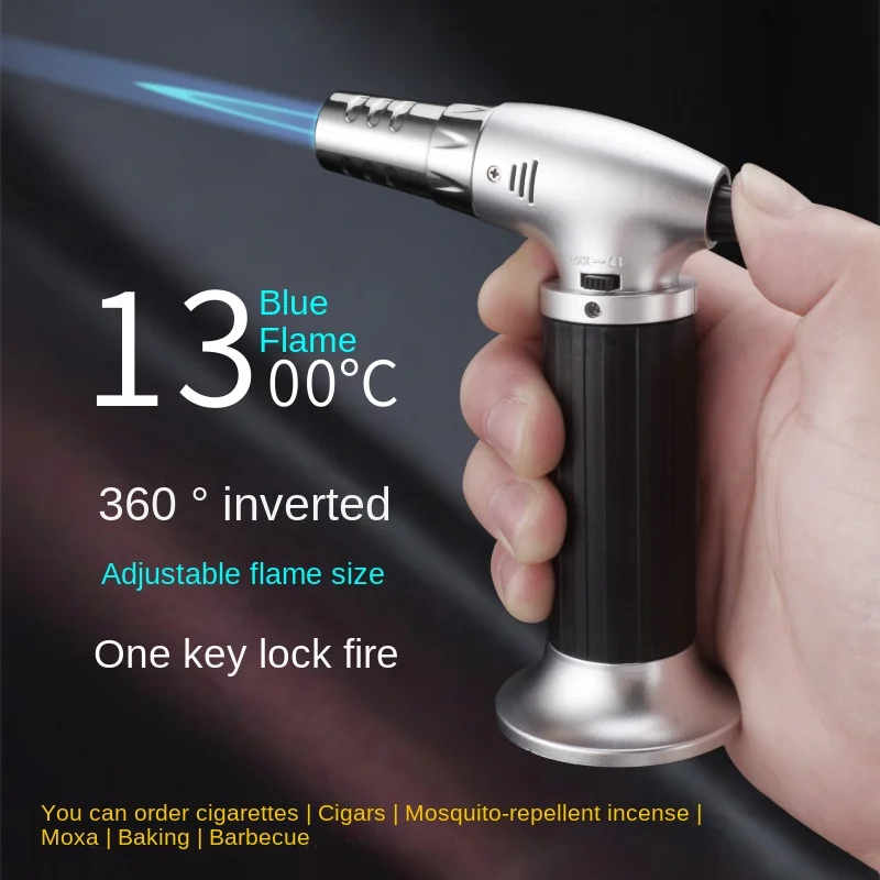 Camping Cooking Gas - Blue Flame Butane Torch Refillable Windproof