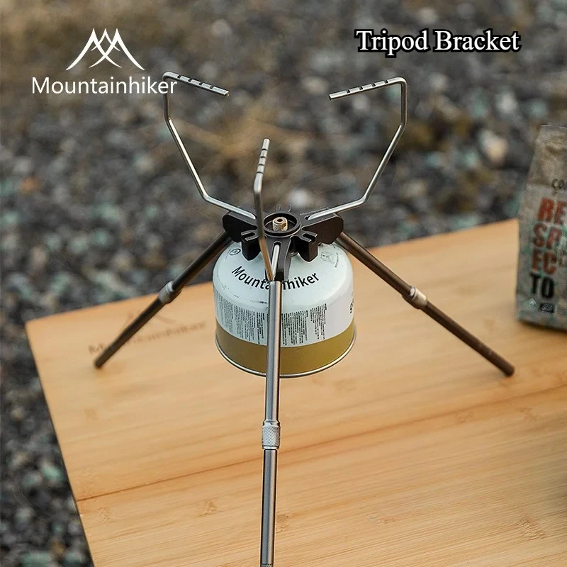 Camping Cooking Butane - MOUNTAINHIKER Tripod Bracket Camping Multifunctional Stove