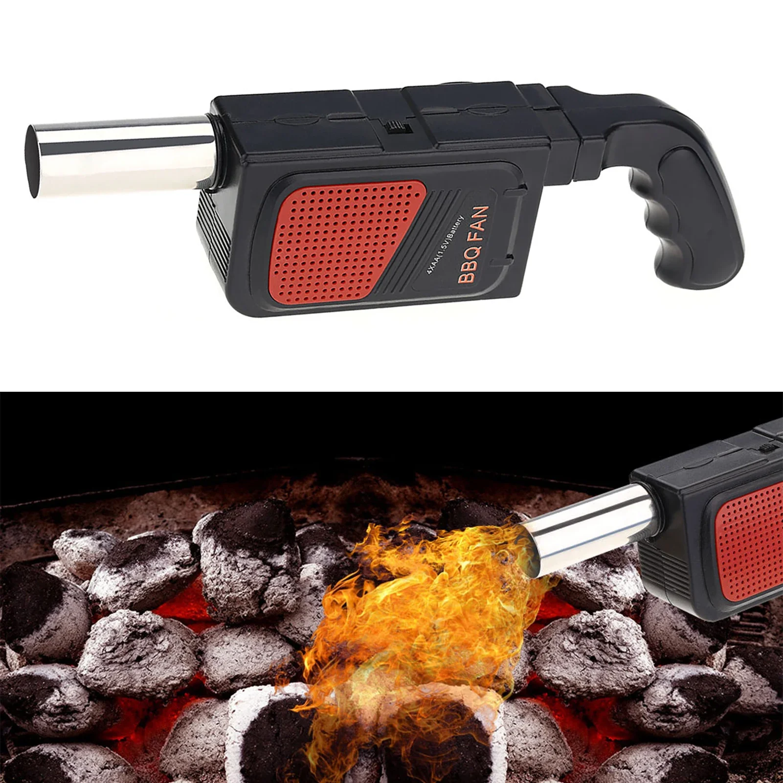Camping Cooking Equipment - Portable Handheld Electric BBQ Fan Air