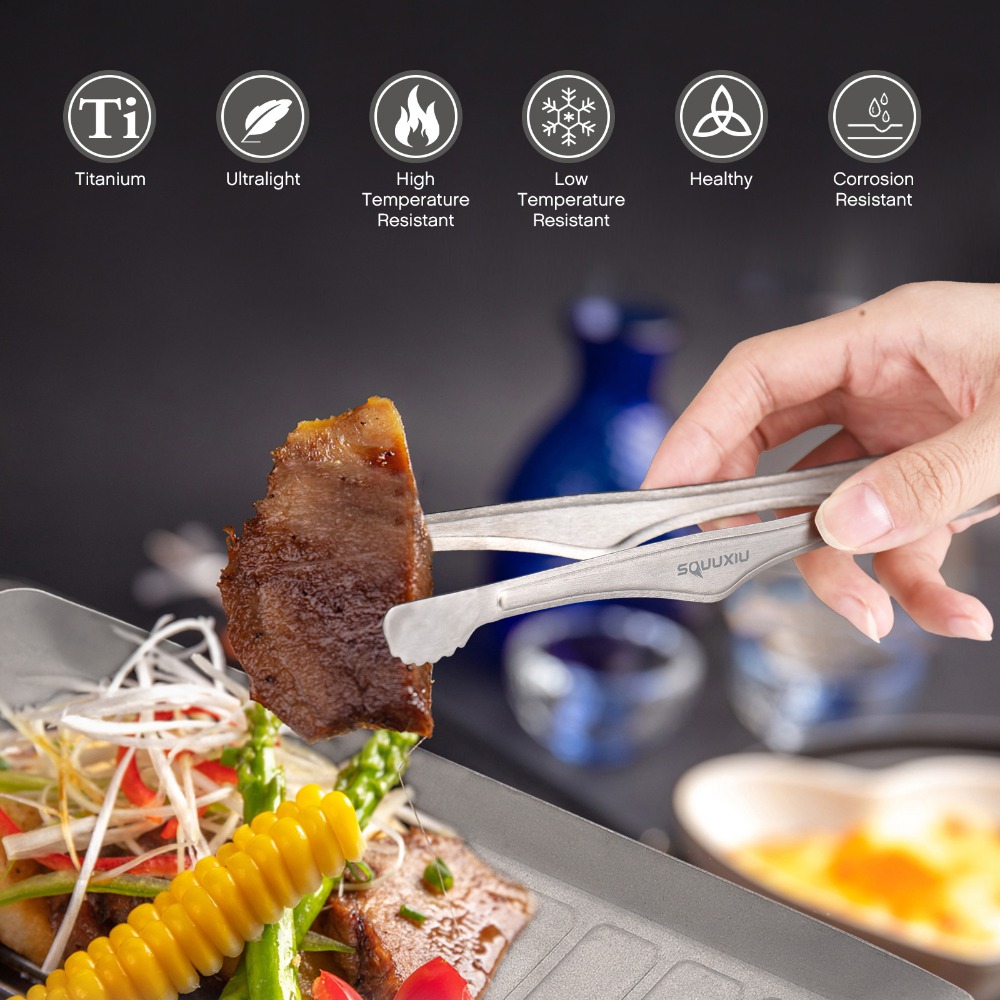Durable Titanium Camping Grill - Camping Cooking Pan recension och pris