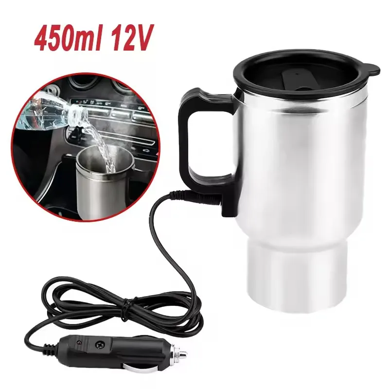 Electric Heating Car Kettle 12 - Camping Cooking Tin recension och pris