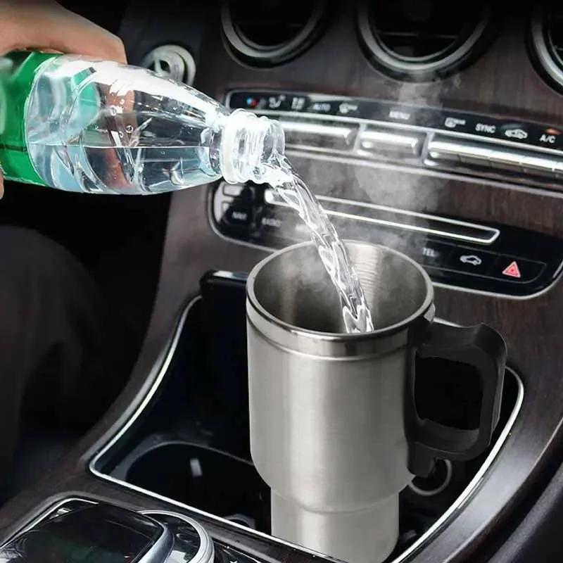 Electric Heating Car Kettle DC - Camping Cooking Tin recension och pris