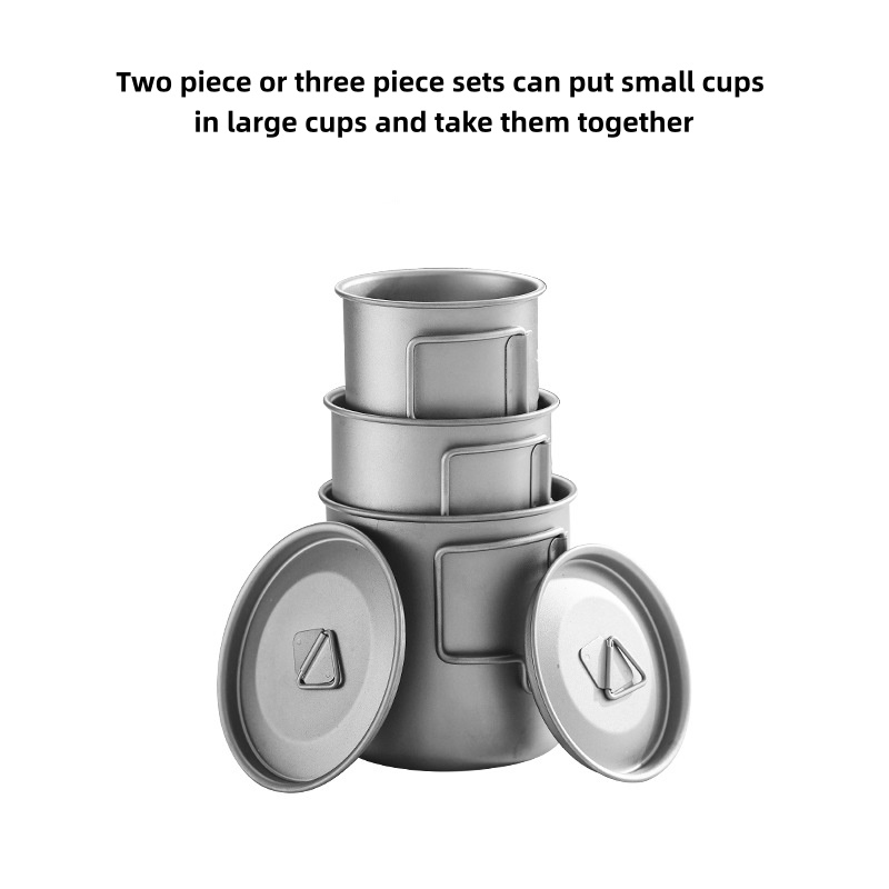 Titanium Camping Mug with Fold - Camping Cooking Recipes recension och pris