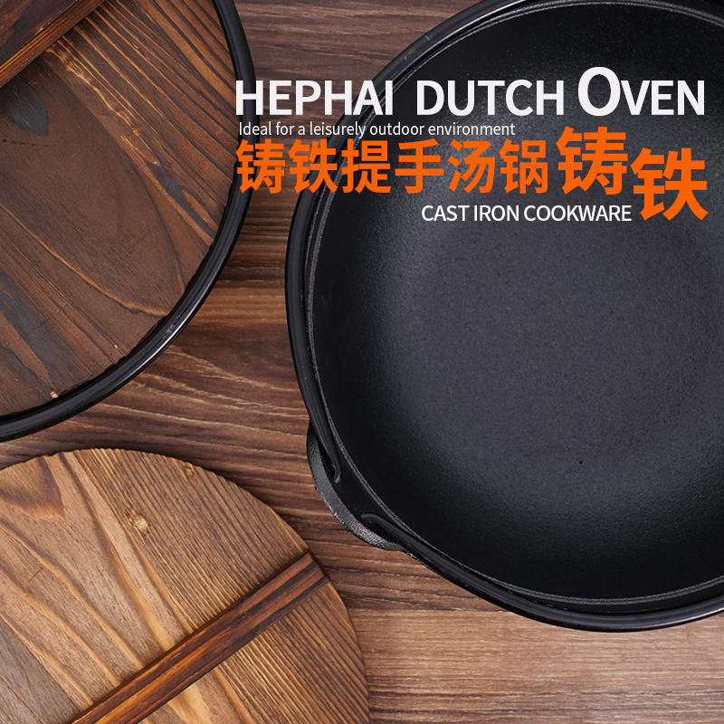 Cast Iron Dutch Oven Camping P - Camp Dutch Oven Cast recension och pris