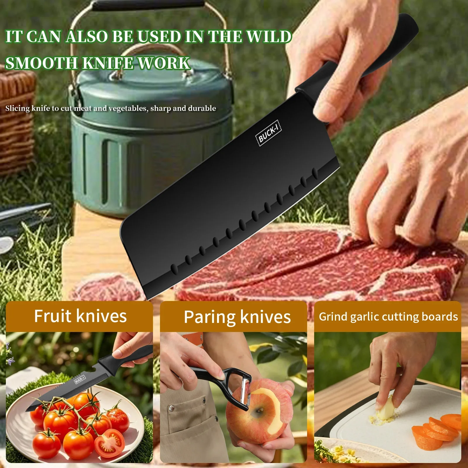 Portable outdoor utensils set  - Camping Cooking Bundle recension och pris