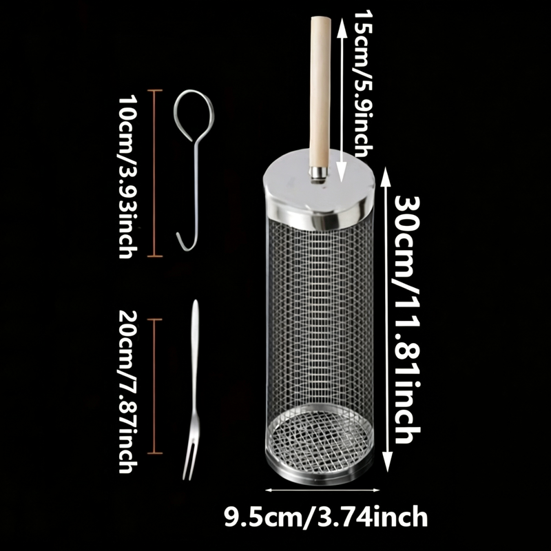 Food Grade Stainless Steel Rou - Camping With Cooking recension och pris