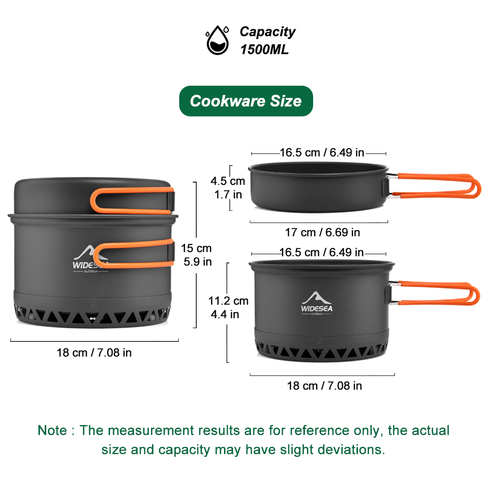 Camping Tableware Outdoor Cook - Camping Cooking Equipment recension och pris