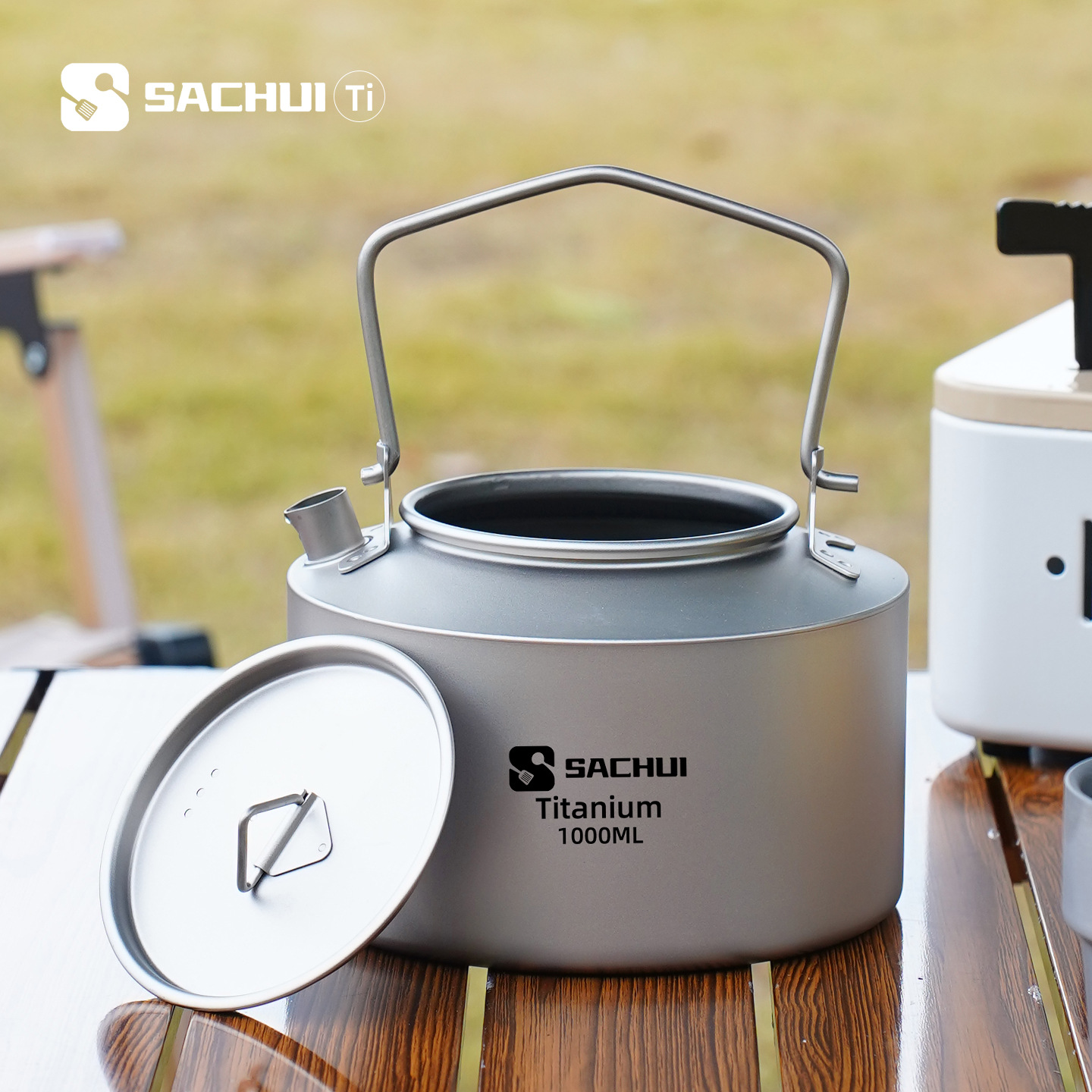 1000ML Pure Titanium Kettle Ou - Camping Cooking Equipment recension och pris