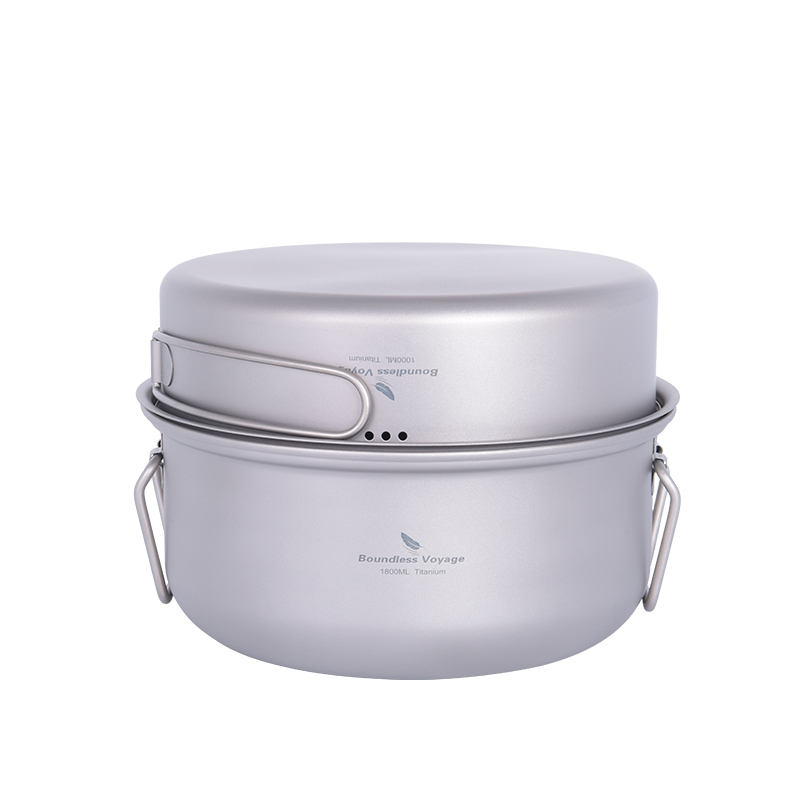 Boundless Voyage Titanium Stea - Camping Cooking Pan recension och pris