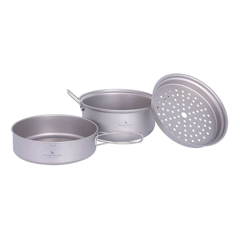 Boundless Voyage Titanium Stea - Camping Cooking Pan recension och pris