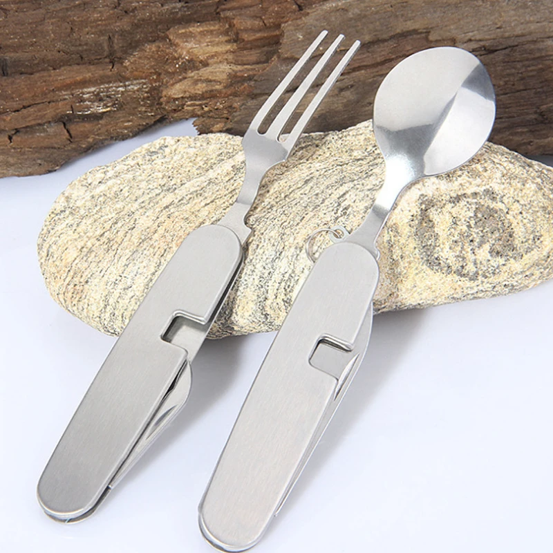 Camping Tableware Set Stainles - Camping Cooking Knife Set recension och pris