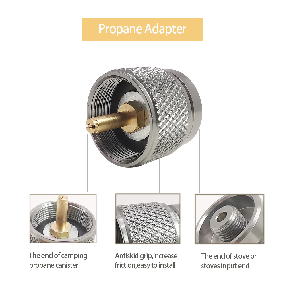 1Pc Camping Stove Adapter Conv - Camping Cooking Butane recension och pris