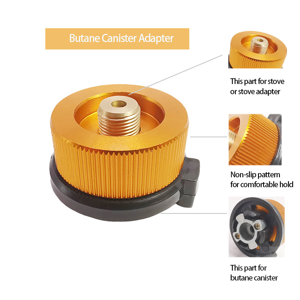 1Pc Camping Stove Adapter Conv - Camping Cooking Butane recension och pris