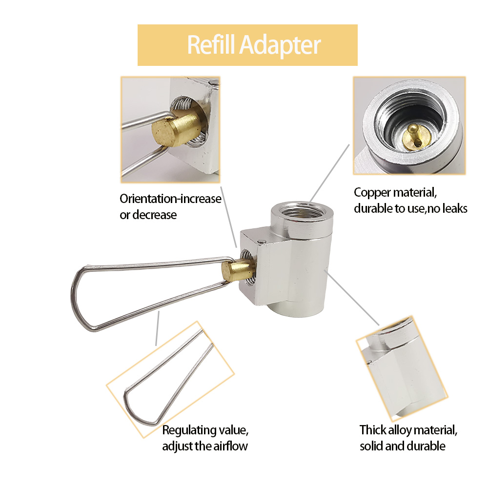 1Pc Camping Stove Adapter Conv - Camping Cooking Butane recension och pris