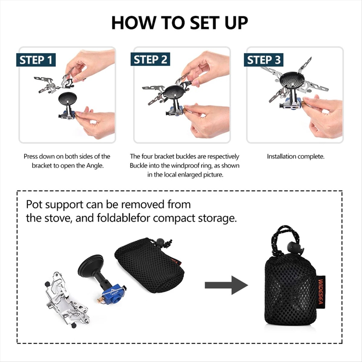 ABJV  Outdoor Camping Gas Burn - Camping Cooking Light recension och pris