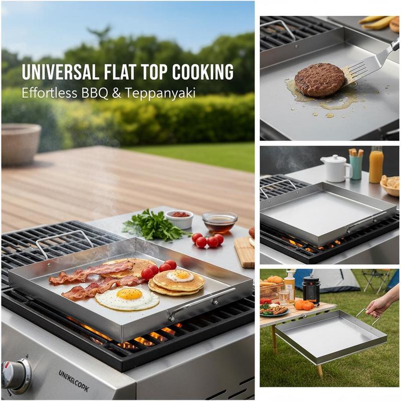 Universal Flat Top Griddle 18x - Camping Cooking Gas recension och pris