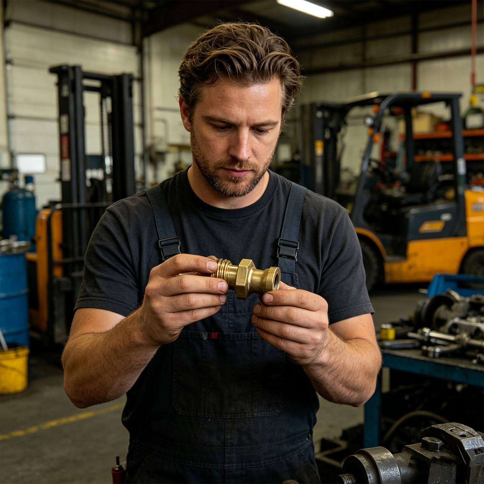 Propane Tank Connector Male Br - Camping With Cooking recension och pris