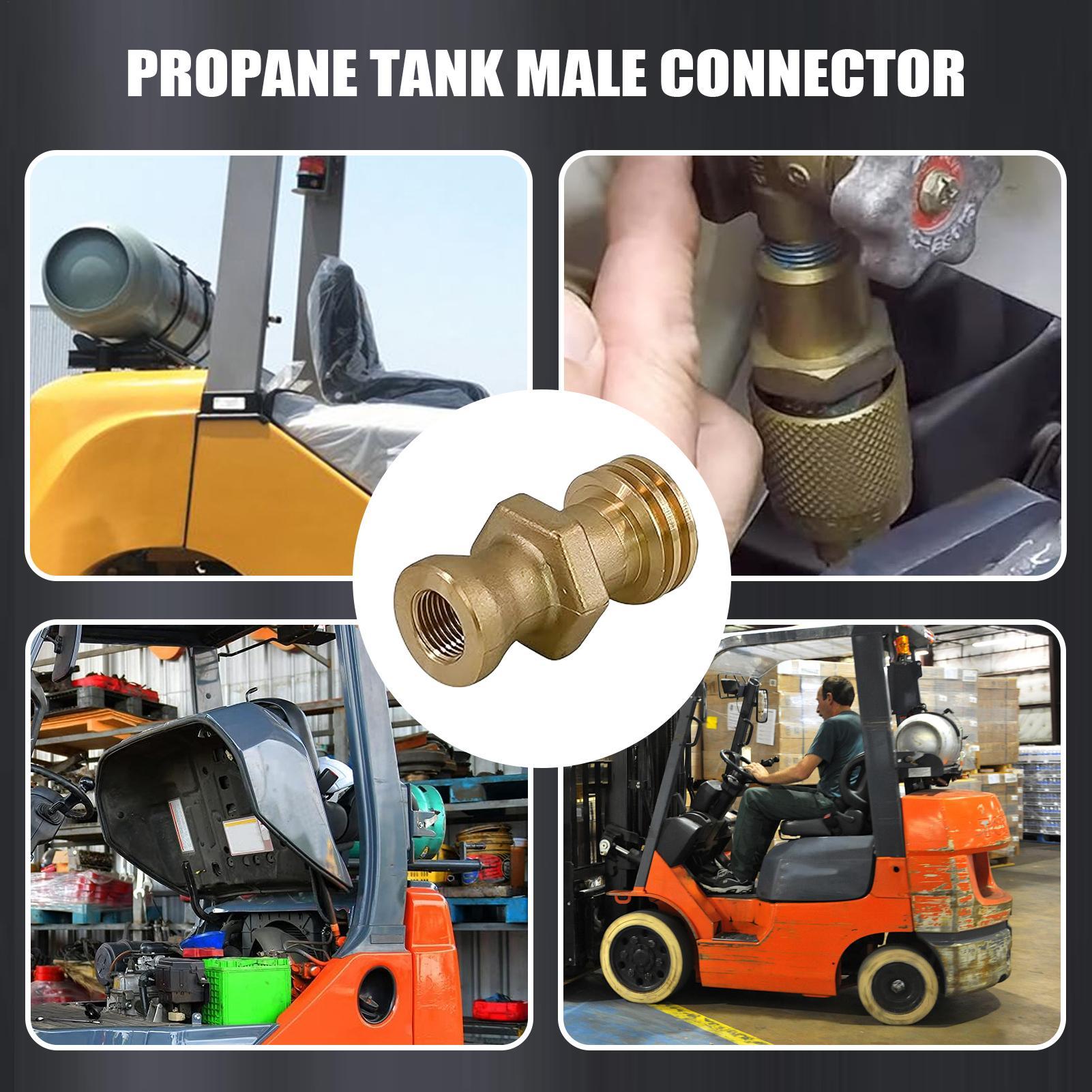 Propane Tank Connector Male Br - Camping With Cooking recension och pris
