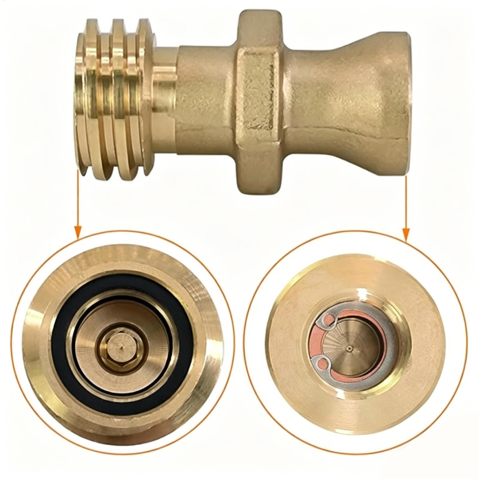 Propane Tank Connector Male Br - Camping With Cooking recension och pris