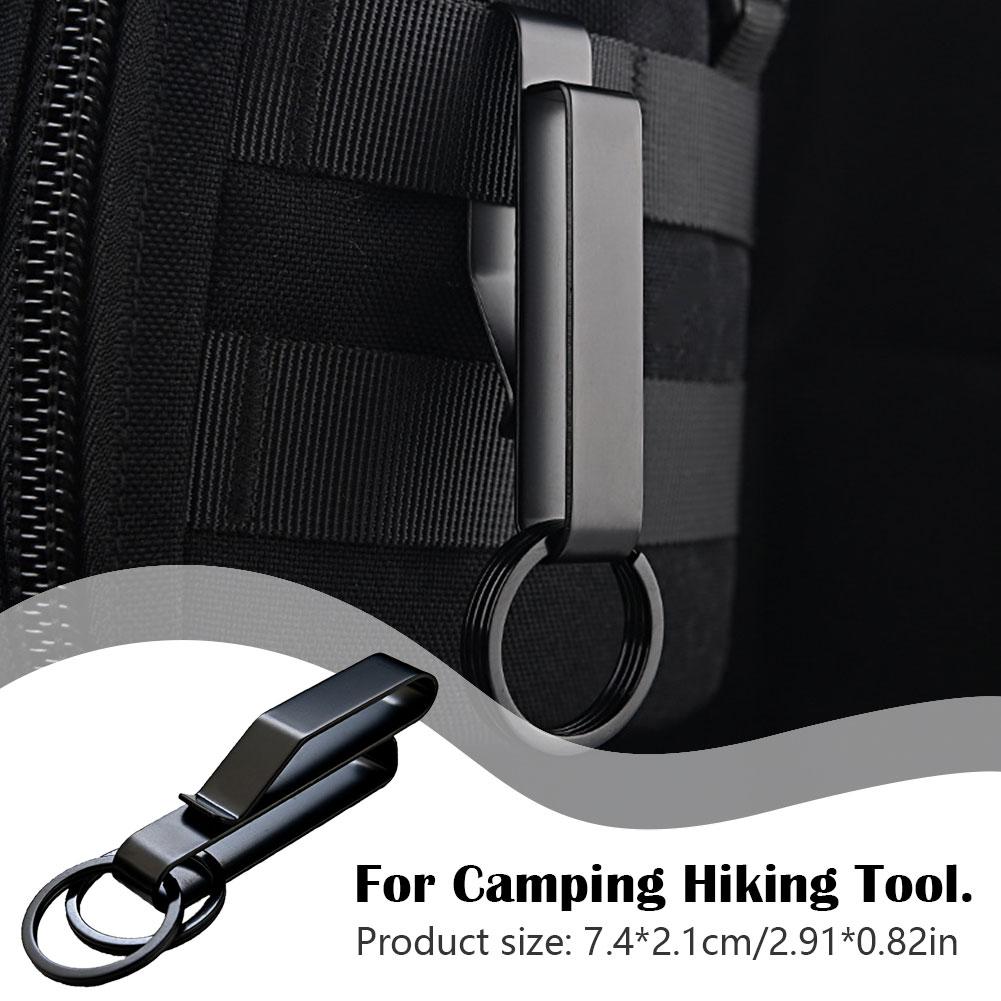 Steel Belt Hook Carabiner Car  - Camping Cooking Hanger recension och pris