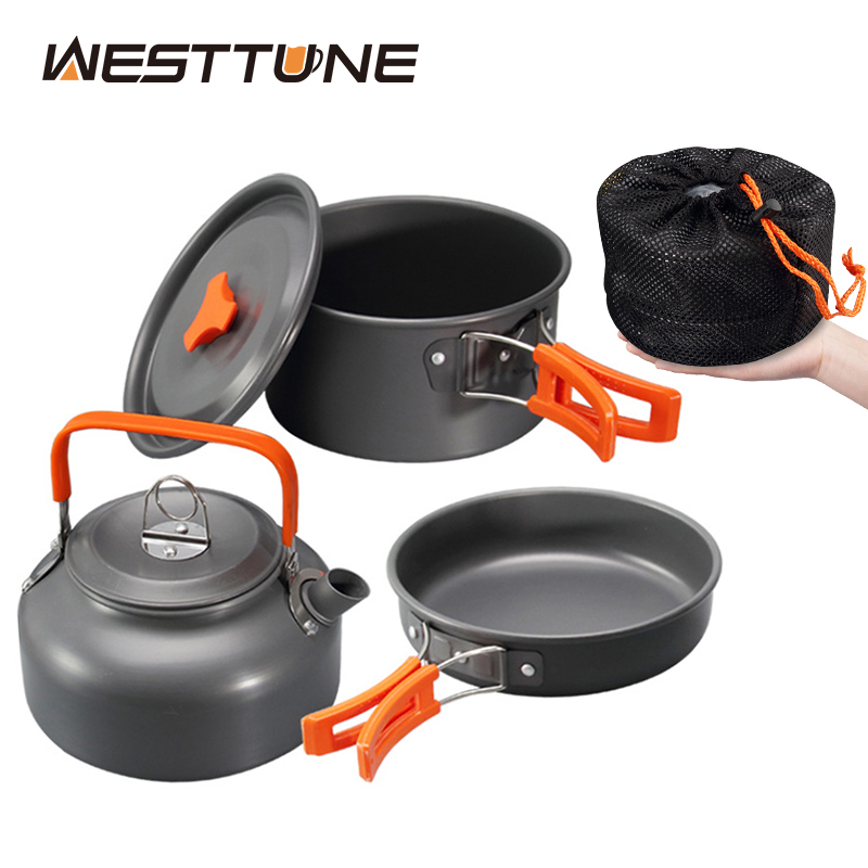 WESTTUNE Camping Cookware Kit  - Camping Cooking Pan recension och pris