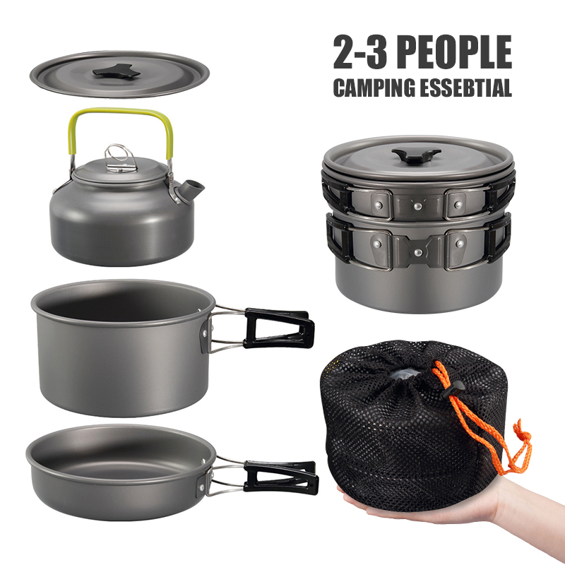 WESTTUNE Camping Cookware Kit  - Camping Cooking Pan recension och pris