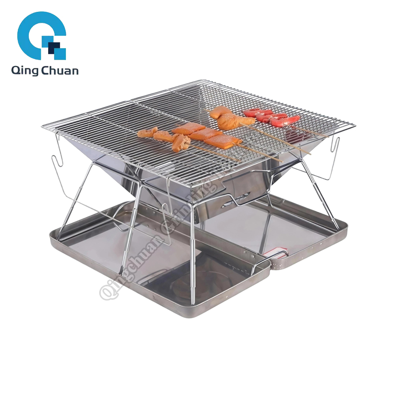 Camping Grill Charcoal Stove F - Camping With Cooking recension och pris
