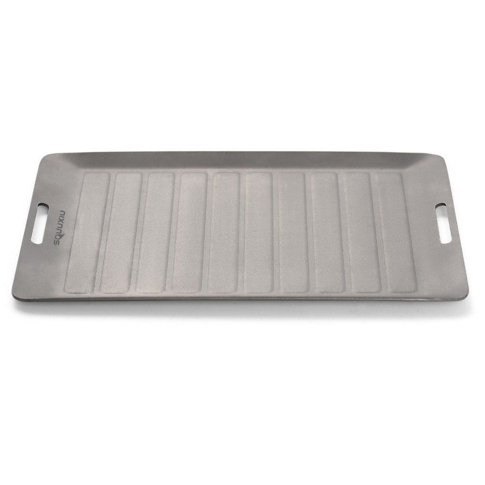 Durable Titanium Camping Grill - Camping Cooking Pan recension och pris