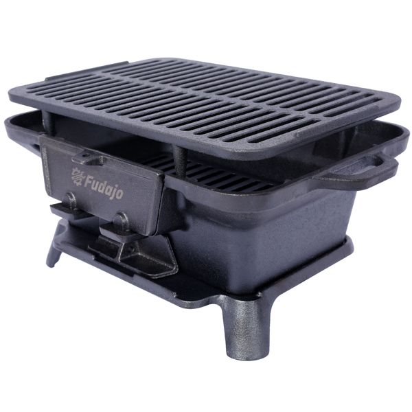 100% Cast Iron Enameled Outdoo - Skillet Cast Iron Camp recension och pris