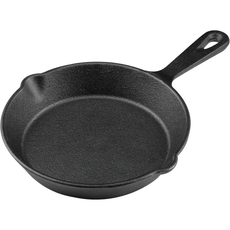 1pcs 14CM Camping Indoor and O - Skillet Cast Iron Camp recension och pris