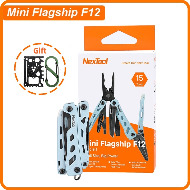 NexTool Mini Flagship F12 Mult - Camping Cooking Knife Set recension och pris