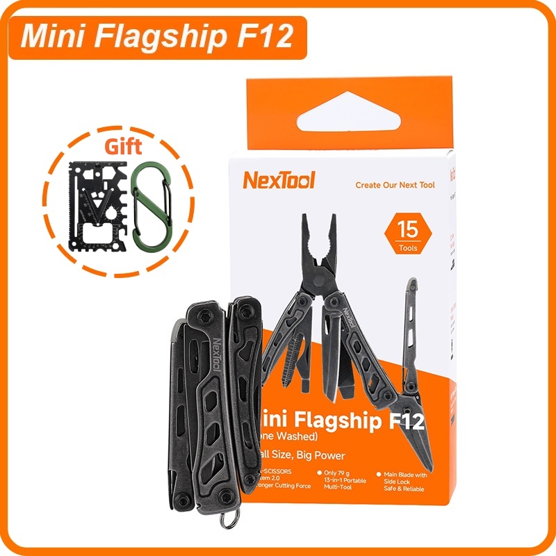 NexTool Mini Flagship F12 Mult - Camping Cooking Knife Set recension och pris