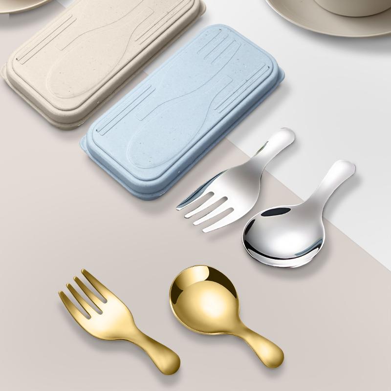 Stainless Steel Tableware Set  - Camping With Cooking recension och pris