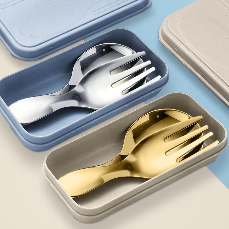 Stainless Steel Tableware Set  - Camping With Cooking recension och pris