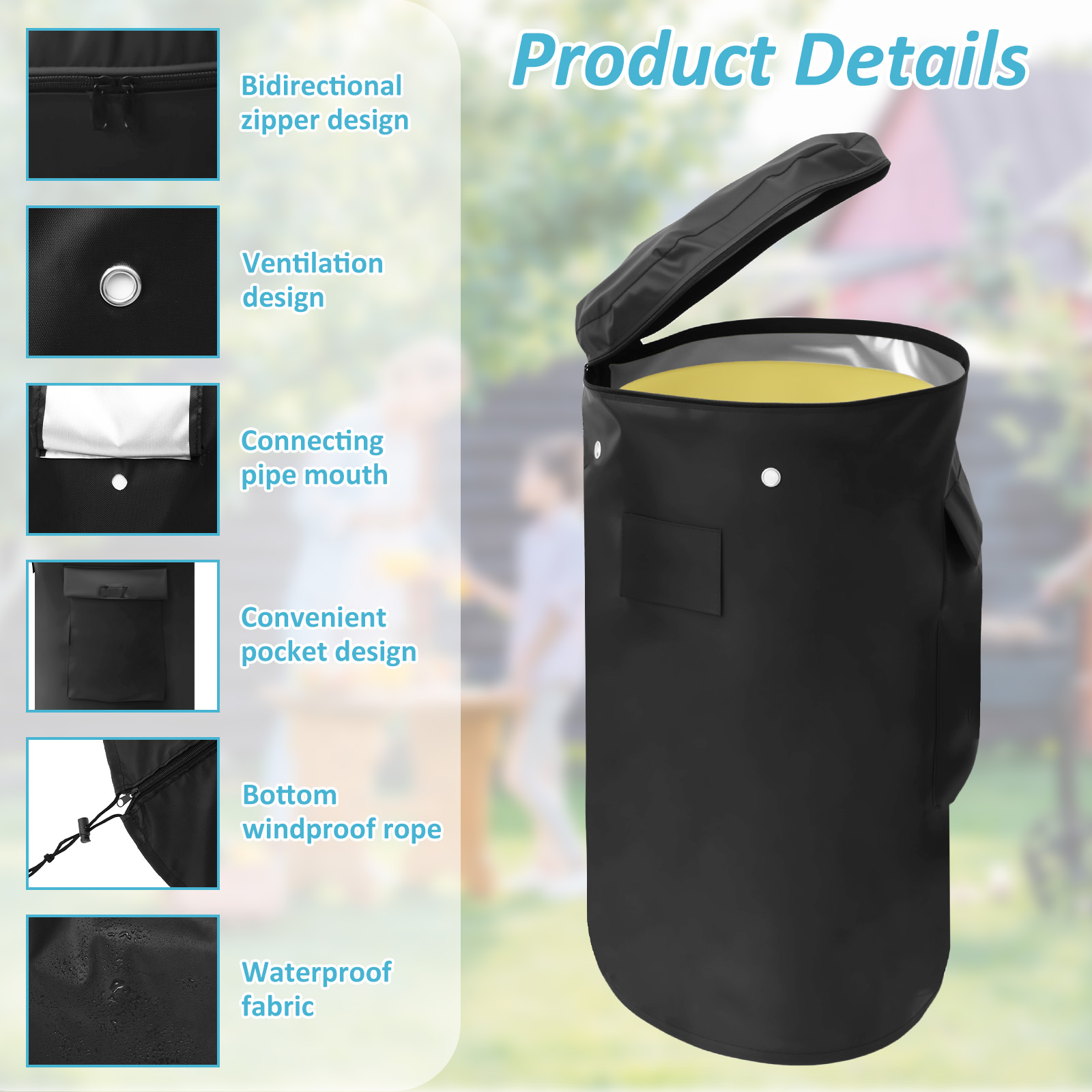 Oxford Cloth Propane Tank Cove - Camping Cooking Gas recension och pris