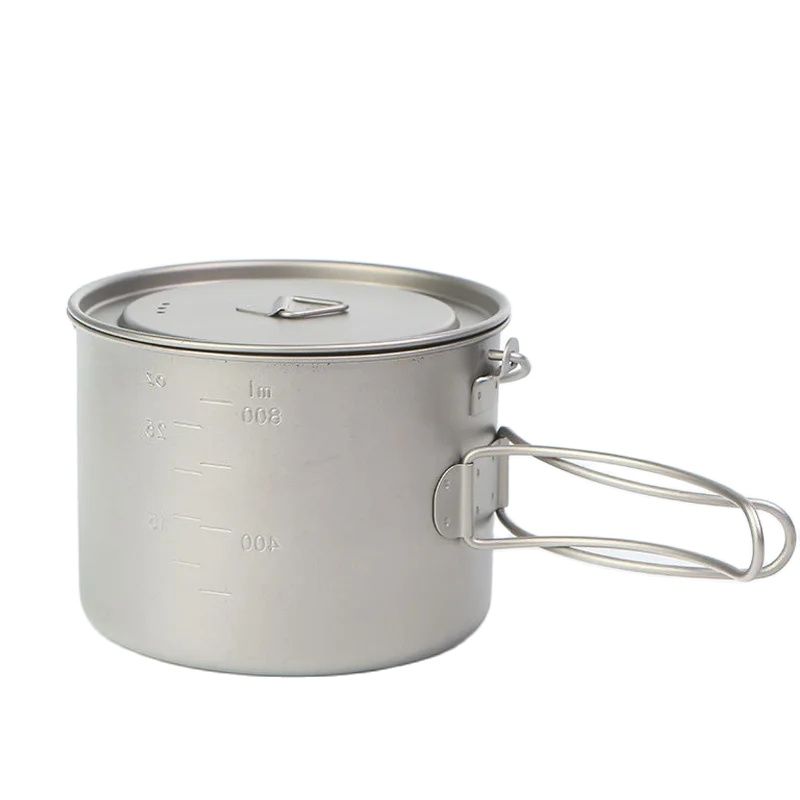 Outdoor Picnic Titanium Cookin - Camping Cooking Pan recension och pris