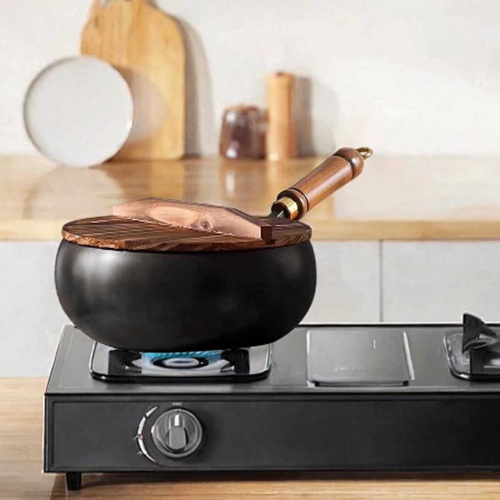 Non Coated Wok Chinese Wok Woo - Camping Cooking Cast Iron recension och pris