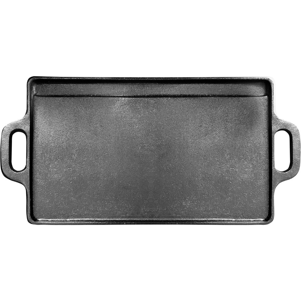 Pre-Seasoned Cast Iron Griddle - Skillet Cast Iron Camp recension och pris