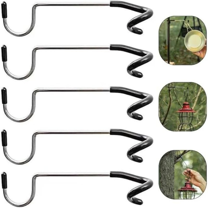 1-10PCS Camping Tent S Hook St - Camping Cooking Hanger recension och pris