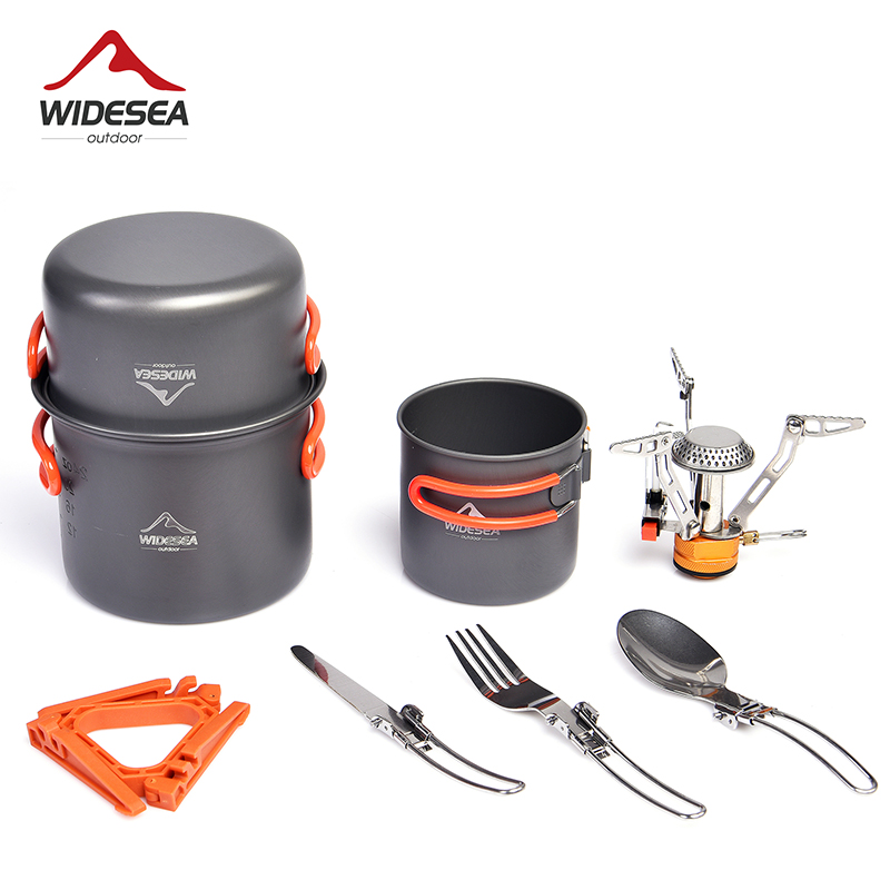 Widesea Camping Cookware Set O - Camping Cooking Knife Set recension och pris