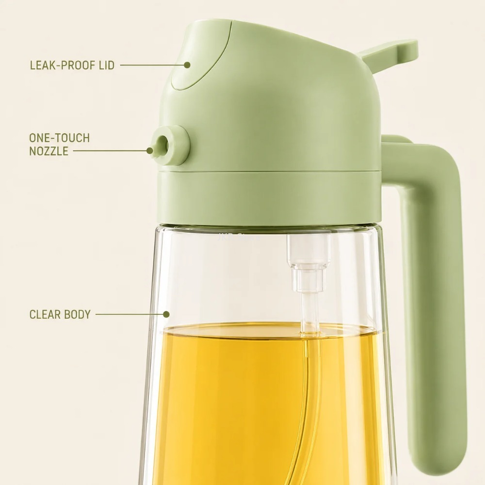 2 in 1 Olive Oil Sprayer Dispe - Camping With Cooking recension och pris