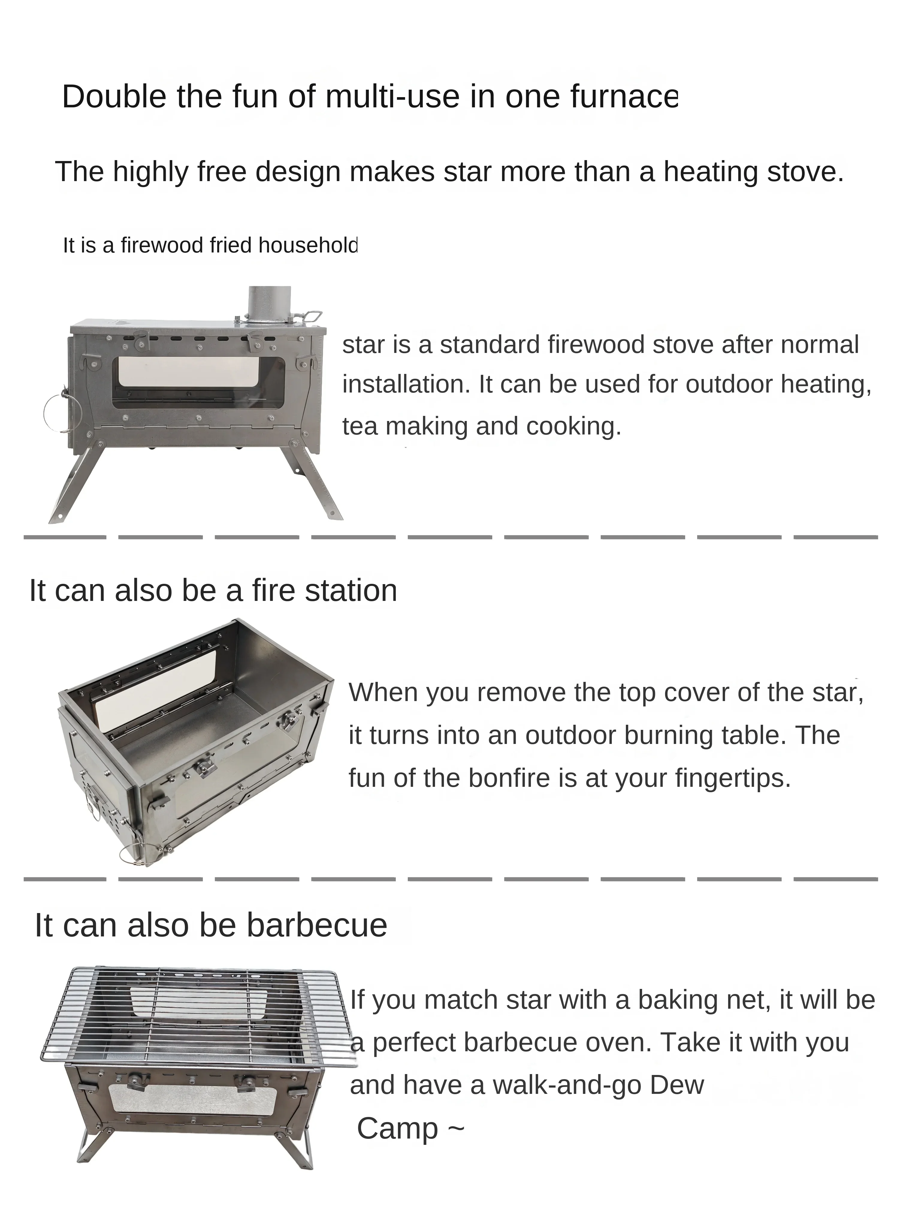 WT Star Ti Titanium Alloy Fold - Camping Cooking Light recension och pris