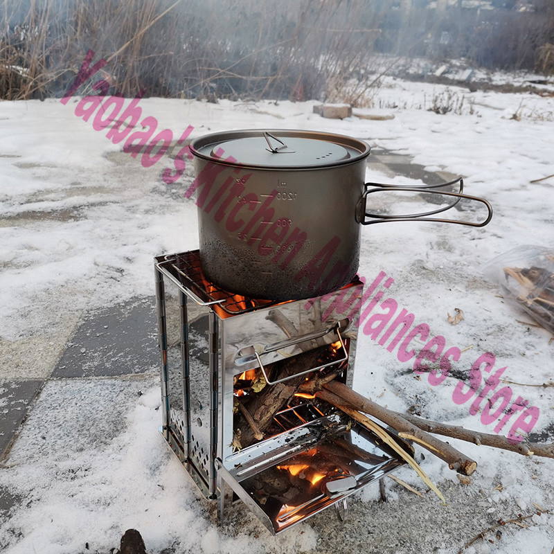 Wood Stove Outdoor Camping Equ - Camping Cooking Equipment recension och pris