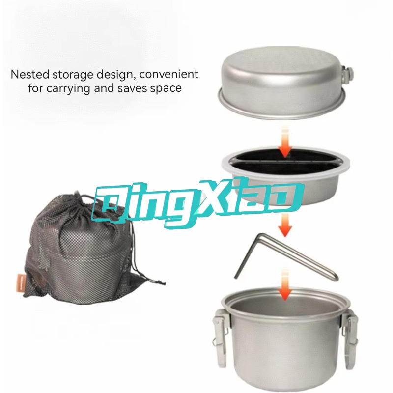 Outdoor 304 Stainless Steel Mu - Camping With Cooking recension och pris