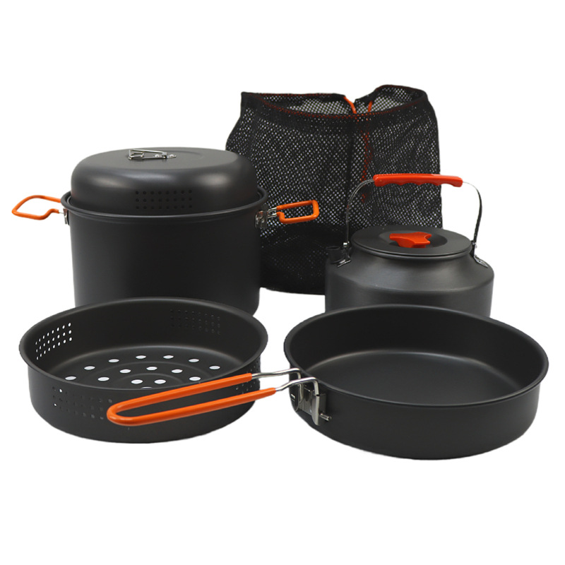 Outdoor Cookware Set Camping C - Camping Cooking Pan recension och pris