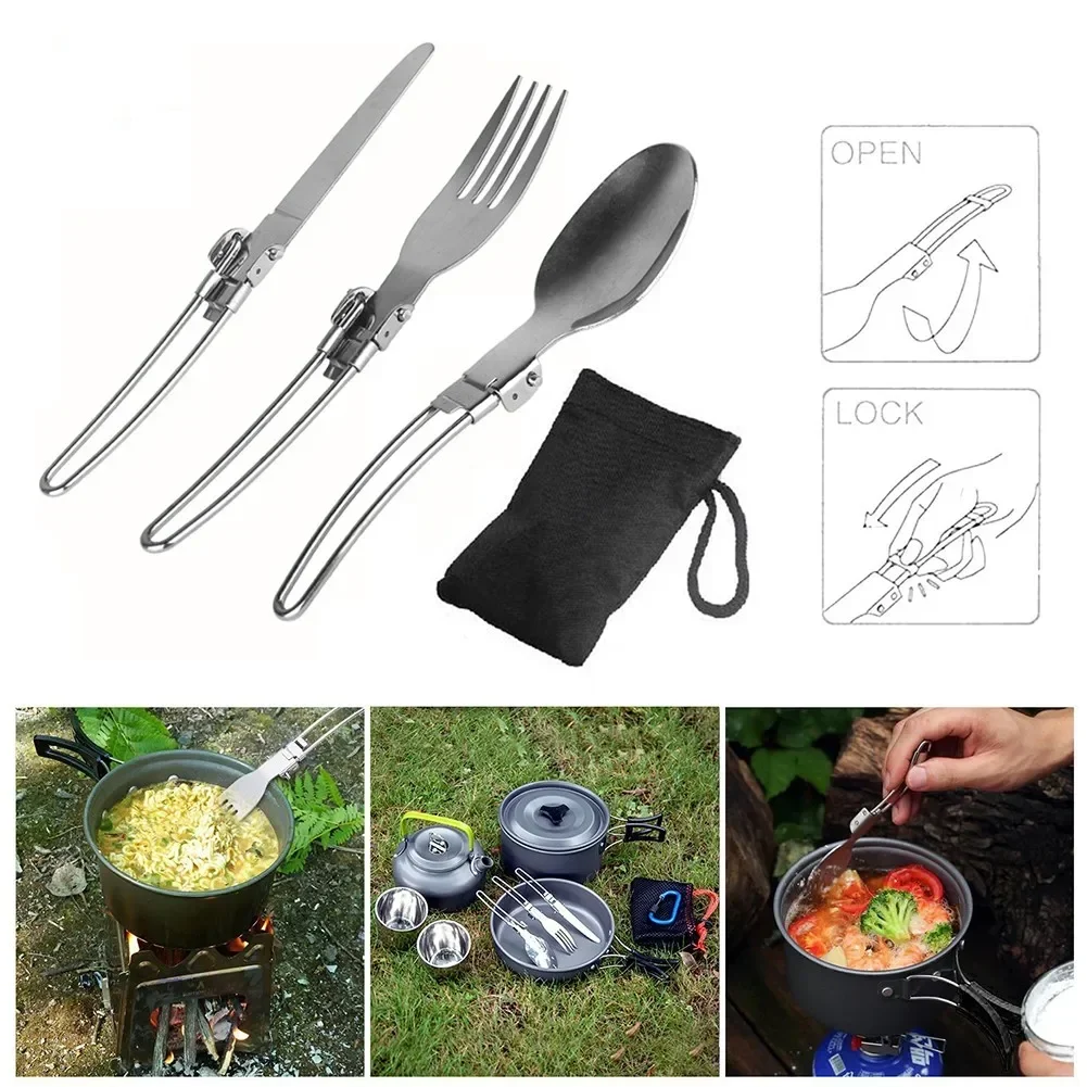 1 Set Outdoor Camping Picnic C - Camping Cooking Knife Set recension och pris