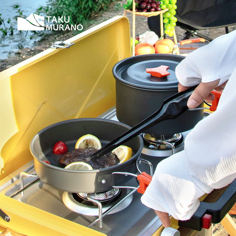Camping Cookware Set Outdoor C - Camping Cooking Recipes recension och pris